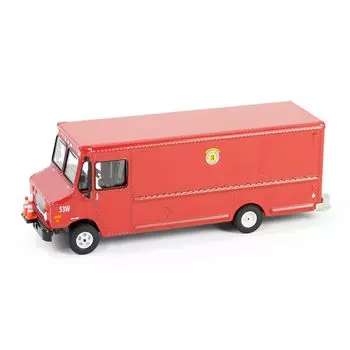 2020 Step Van с дорожным конусом Mount Arlington Heights Hobby GLT30491 1/64