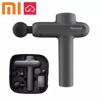 2020 Xiaomi Mi Yunmai Fascia Gun Pro Базовый беспроводной ручной электрический пистолет для массажа мышц тела Ударный пистолет для тренировок Беговая терапия Облегчение боли в мышцах