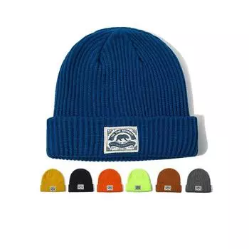 2020Мультяшный медведь палка тканевая шерстяная шапка для мужчин и женщин любителей моды осень-зима теплая вязаная холодная шапка