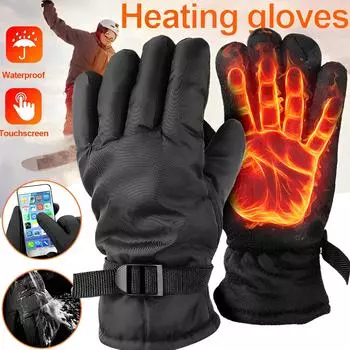 2020Зимние велосипедные перчатки мужские на открытом воздухе водонепроницаемые для катания на лыжах верховая езда походы мотоцикл теплые перчатки-варежки унисекс термальные спортивные перчатки One Size