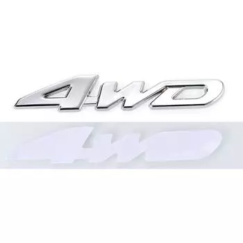 2021 3D автомобильная металлическая наклейка 4X4 значки наклейки 4WD эмблема автомобиля значок наклейка для Honda Mitsubishi ASX Outlander автомобильный стиль