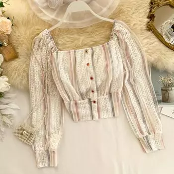 2021 Блузка женская RUGOD женская одежда Mean code чёрный