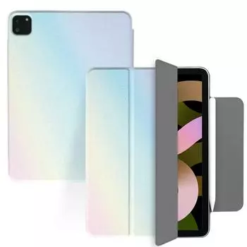 2021 чехол для iPad Pro 11, чехол для M1 Pro 12,9, 2020, тройной магнитный защитный чехол с пряжкой и зажимом для iPad Pro 12,9, цветной УФ-футляр Pro11 2nd 2020