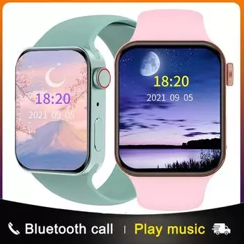 2021 Iwo X8 + Смарт-часы для мужчин и женщин, 7 спортивных часов, монитор сердечного ритма, фитнес-трекер артериального давления для Android Ios