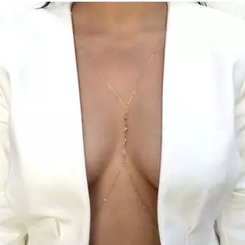 2021 летнее сексуальное тело, пляжная цепочка, бикини со скрещенной талией, животом, тонкая цепочка на грудь, бюстгальтер с лямкой на шее, блестки для женщин, украшения для тела