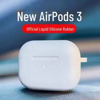 2021 Новый цельный силиконовый чехол с узором личи для Apple AirPods 3 Airpods 3