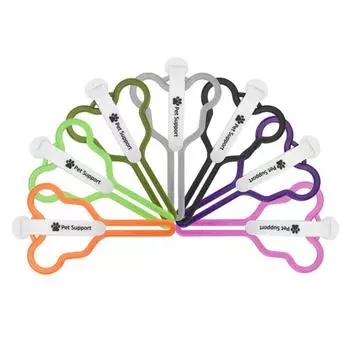 2021 Новый держатель для мешков для домашних животных с фиксированным зажимом, без помощи рук, чистящие средства для выгула собак, дозатор мешков для домашних животных, кошек и собак зелёный