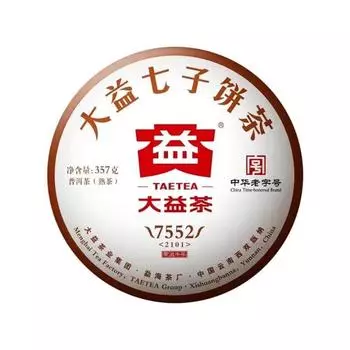 2021 TAETEA Dayi 7552 Menghai Yunnan Спелый чай пуэр Пуэр выдержанный черный чай 357г