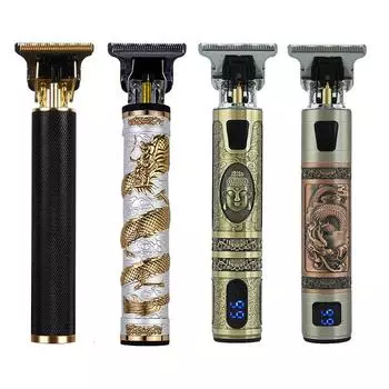 2021 USB электрическая машинка для стрижки волос перезаряжаемая бритва триммер для бороды профессиональная мужская машина для стрижки волос Парикмахерская стрижка бороды Cradle charger