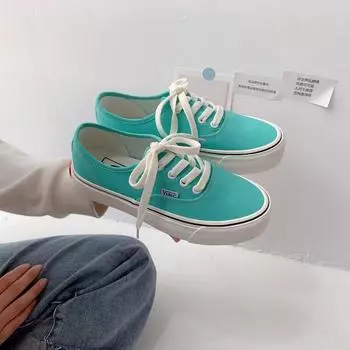 2021 Весна и Лето Ретро Парусиновые Туфли Женские Дышащие Удобные Плоские Кроссовки Для Прогулок 35 чёрный