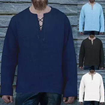 2021 Весна Лето Повседневная мода Хлопок Лен Сплошной цвет с длинным рукавом L чёрный