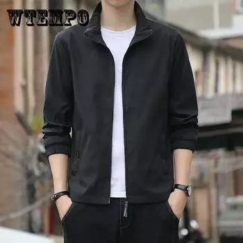 2021 весенне-осенняя новая куртка, мужская куртка, трендовая, красивая осенняя свободная повседневная куртка большого размера XXXXL