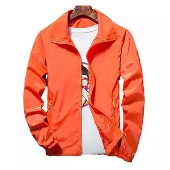 2021 весенняя новая мужская куртка с лацканами для велоспорта, повседневная свободная куртка на молнии, тонкая однотонная куртка для удобного бега