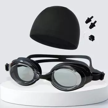 2021 водонепроницаемые противотуманные очки для плавания, прозрачное удобное зеркало, мужские и женские очки, защита глаз для дайвинга, снаряжение для плавания XS