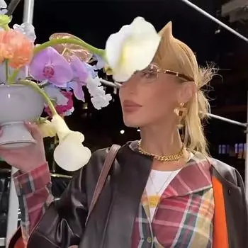 2021 Wood Grain Metal Frame Trendy Sunglasses Fashionable Square Sunglasses For European And American Street Hip-Hop Glasses