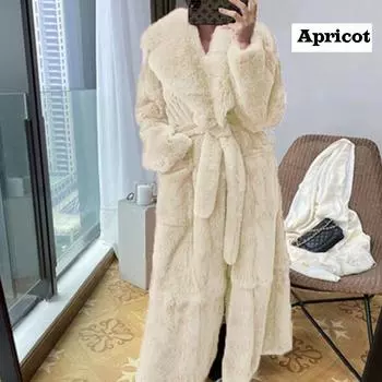 2021 зимнее женское модное пальто, 9 цветов, пальто больших размеров, роскошная куртка, меховое пальто, женское теплое пальто с капюшоном, верхняя одежда S красный