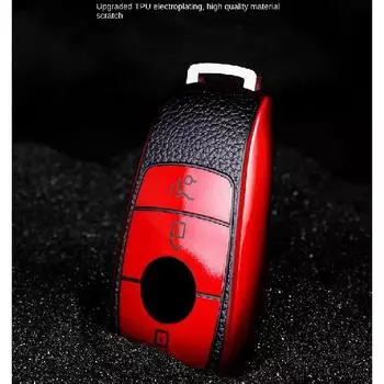 2021Новый стильCLevelE320L/E200/e300l/S320/A180L/GLC Чехол для автомобильного ключа с пряжкой, чехол Mercedes BenzEStyle-Intel