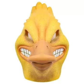 2022 Angry Duck Face Cover Латексная забавная мультяшная голова животного Face Cover Хэллоуин Косплей Реквизит
