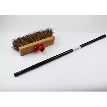 2022 BIYU Пластиковый скраб для чистки пола с длинной ручкой S светло-зеленый