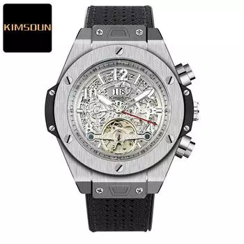 2022 KIMSDun часы мужские лучшие бренды класса люкс часы с ремнем тюркское колесо автоматические механические водонепроницаемые легкие деловые мужские часы