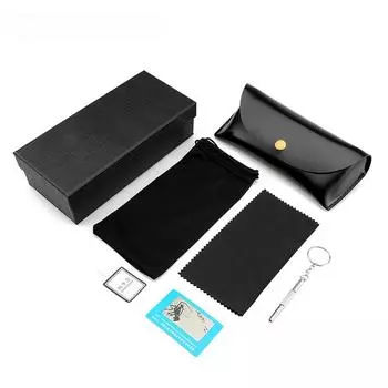 2022 Кожаный футляр для солнцезащитных очков с логотипом – Стильная сумка для хранения очков