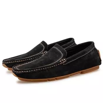 2022 Лето Осень Новейшие Мужские Лоферы Высококачественная Повседневная Обувь Мужская Замшевая Модная Обувь На Плоской Подошве Дышащая Обувь Для Вождения Мужская Обувь 47