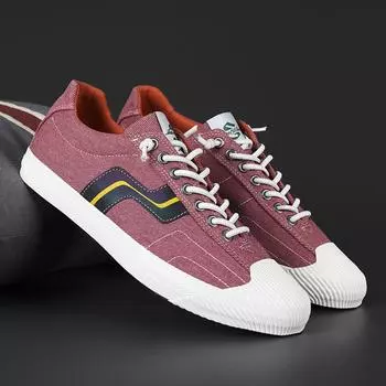 2022 Модные красные летние дышащие парусиновые туфли мужские эспадрильи удобные некожаные балетки мужская повседневная обувь Zapatos Hombre 38