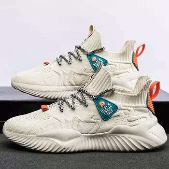 2022 мужские кроссовки, модная белая повседневная обувь, легкие дышащие кроссовки для бега, уличная теннисная обувь 39 белый