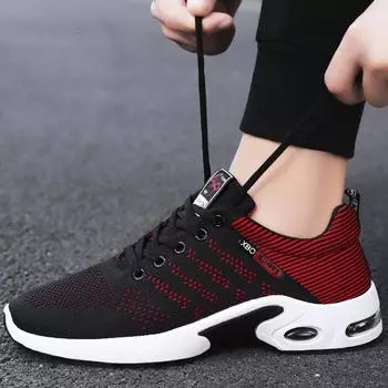 2022 Мужские сетчатые дышащие впитывающие пот кроссовки Легкая удобная повседневная обувь Мужские кроссовки для бега на открытом воздухе с низким верхом 39