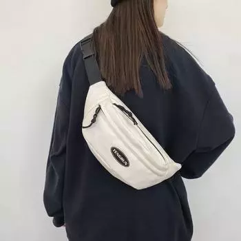 2022 Новая японская стильная ретро-простая и универсальная повседневная студенческая сумка через плечо для девочек, корейское издание, модная брендовая нагрудная сумка