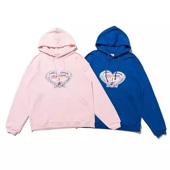 2022 Осень/Зима VTM Dolphin Heart Унисекс Толстовка M синий