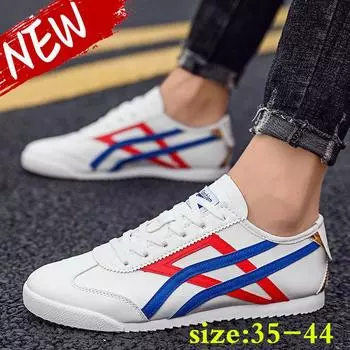 2022 Осенние новые мужские и женские повседневные спортивные дышащие универсальные кроссовки из искусственной кожи больших размеров