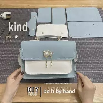 2022 Trendy DIY Hand-Woven Messenger Bag - Handmade Gift for Women