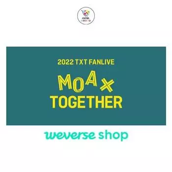 2022 TXT Fanlive MOA X TOGETHER Weverse GOODS Mini Photo Card