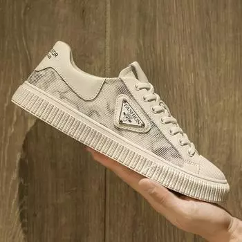 2022 Весенние новые мужские модные спортивные удобные повседневные кроссовки для бега на открытом воздухе 39 белый