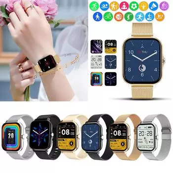 2022 Y13 Смарт-часы для мужчин и женщин 1,69-дюймовый сенсорный фитнес-трекер сердечного ритма для детей водонепроницаемые спортивные смарт-часы для Android IOS B