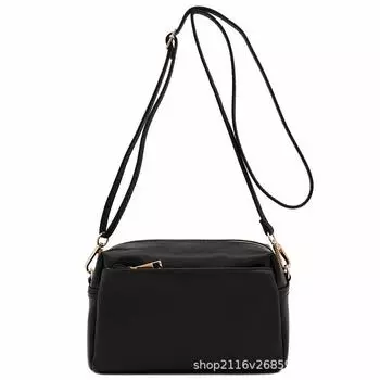 2022 Женская легкая повседневная сумка-мессенджер на молнии через плечо 21CM*13.5CM*7CM