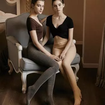 2022 женские осенне-зимние теплые леггинсы, колготки с высокой талией, суперэластичные, эластичные, мягкие, утепленные, бархатные, тонкие, однотонные 250g