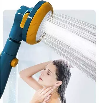 2022Бытовая насадка для душа под давлением, бытовой ручной душ, смеситель для душа, универсальная ручная насадка-распылитель серый