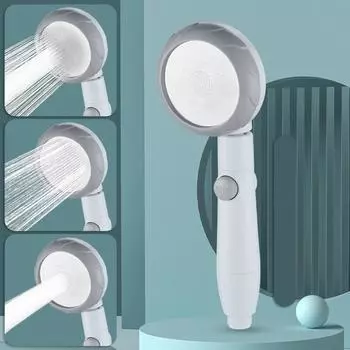 2022Бытовая насадка для душа под давлением, бытовой ручной душ, смеситель для душа, универсальная ручная насадка-распылитель розовый