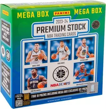 2023-24 Panini Premium Stock Basketball Mega Box - Panini Premium Stock Basketball Mega Box [Предмет]