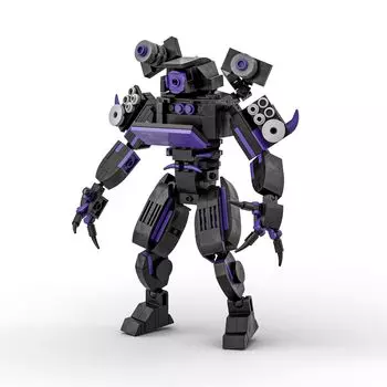 2023 3D Спикерман Детский блок пластиковый игровой конструктор для подростков и детей унитаз Skibidi