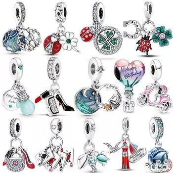 2023 925 Серебряный Снейп Доу Патронус висячие бусины подходят для оригинального браслета, подвески, изготовления ювелирных изделий своими руками