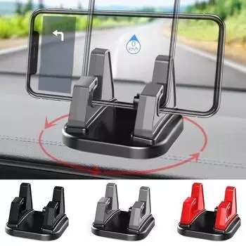 2023 Car Phone Holder Dashboard Silicone Bracket Phone Stand For Cell Phone Holder In The Car Auto Outdoor Accessories красный