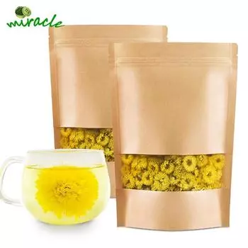 Чай из цветков хризантемы с горы Хуаншань, натуральный травяной чай из цветков хризантемы, 200 г 200g