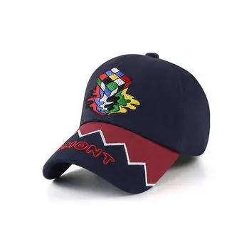 2023 детская хлопковая бейсболка с рисунком для мальчиков и девочек, женская шляпа от солнца с изогнутым козырьком, мужская маленькая спортивная кепка Snapback, 52-56 см 52-56cm