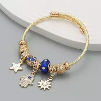 2023 Европейские и американские браслеты Panjia Style Sun Bohemian для женщин 35 красный