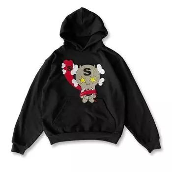 2023 Европейские и американские новые мужские и женские весенне-осенние уличные трендовые свитера с капюшоном и длинными рукавами и принтом 2023 года. S