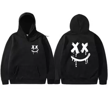 2023 Модный комплект с капюшоном Smiley S синий