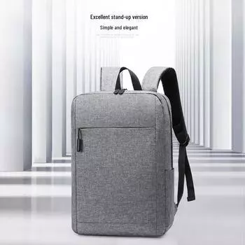 2023 Feisha Легкий деловой и повседневный рюкзак для школы 16 inches синий